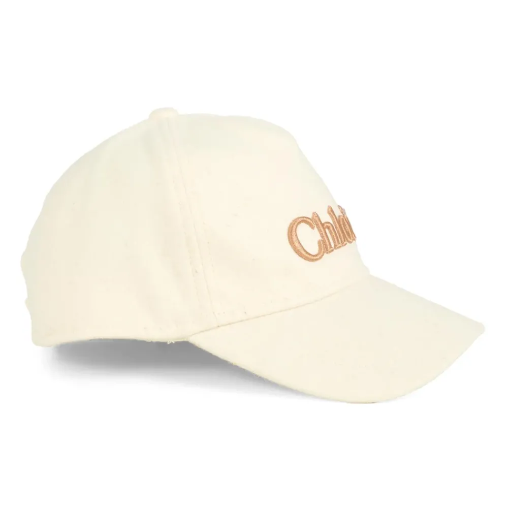 Chloé Ivoor Wolmix Klep Hoed