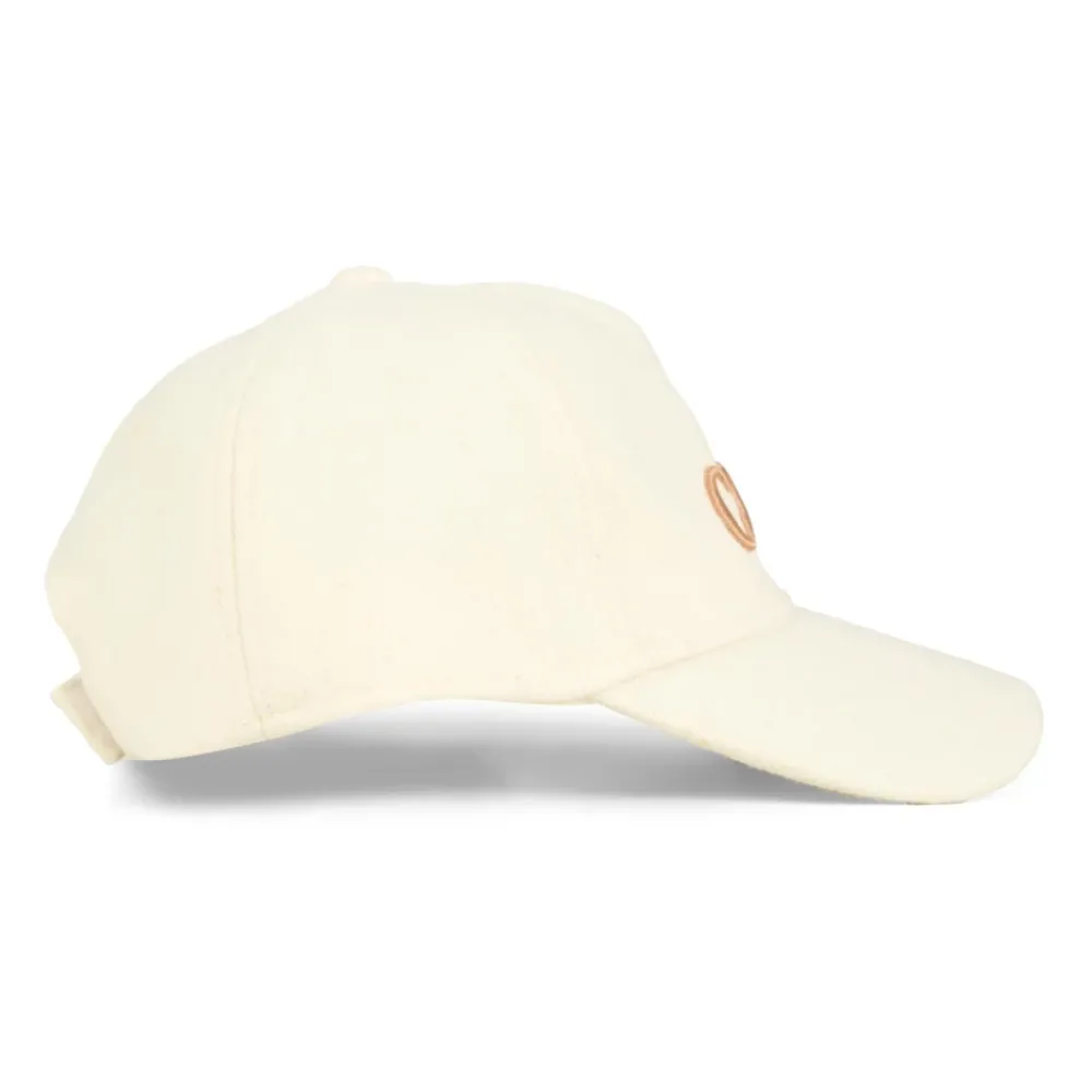 Chloé Ivoor Wolmix Klep Hoed