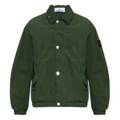 Heren Stone Island Jassen^Jacket met logopatch