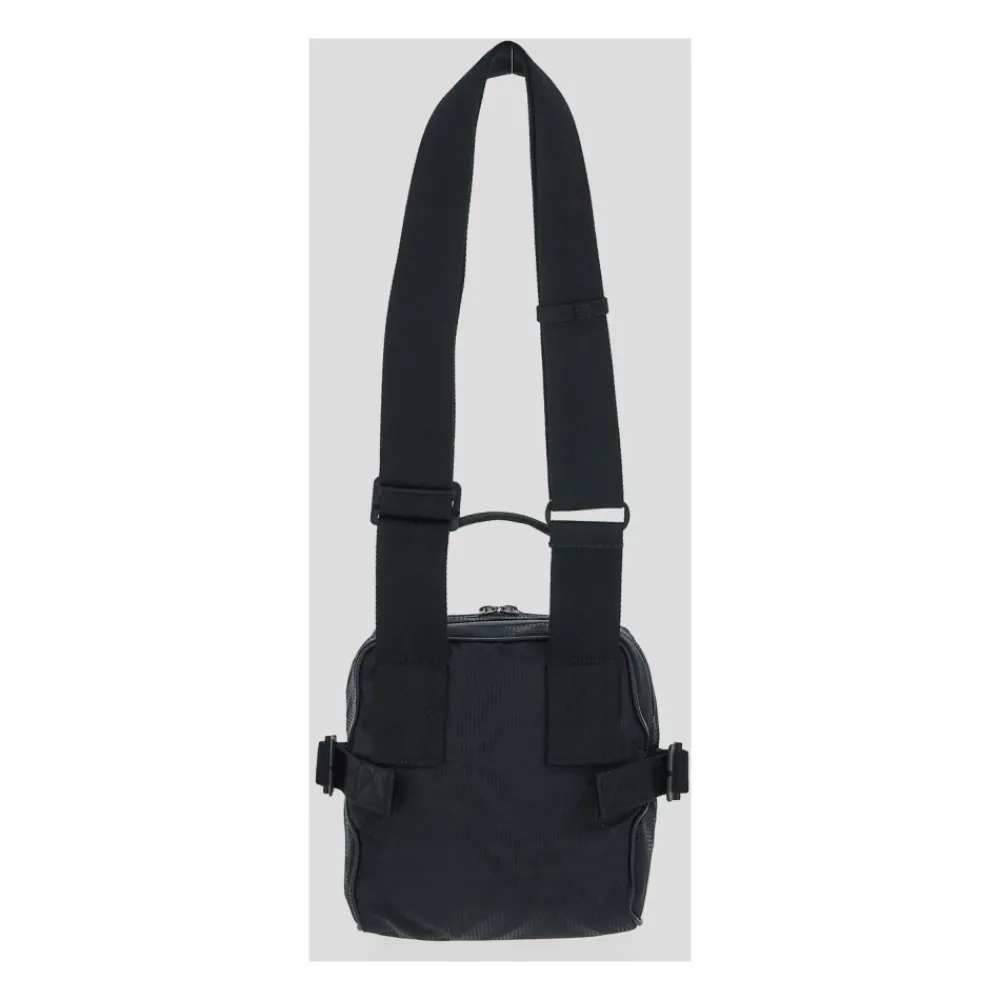 Heren Burberry Tassen^Jacquard Crossbody Tas