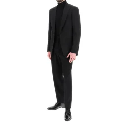 Heren Burberry Kostuums^Jacquard Details Smokingjasje