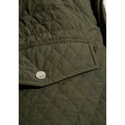 DAMES Burberry Jas met Afneembare Kraag