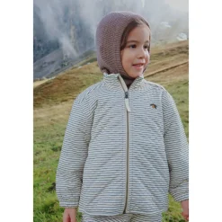 Konges Sløjd Jas met gestreept patroon