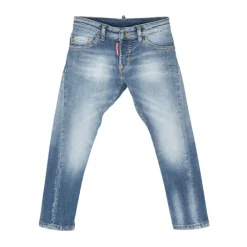 Dsquared2 Jeans in zacht katoen, medium wassing