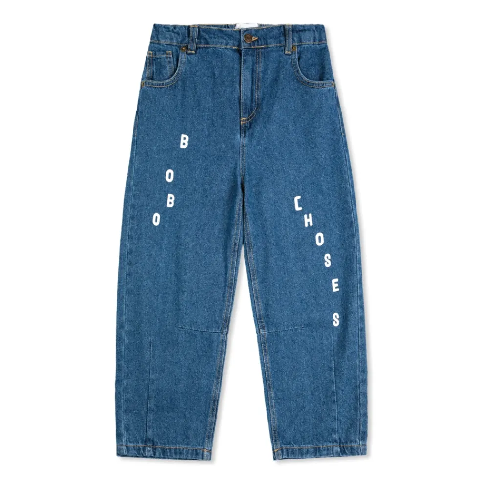 Bobo Choses Jeans met bedrukt logo