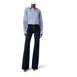 DAMES Elisabetta Franchi Jeans met juwelen rits