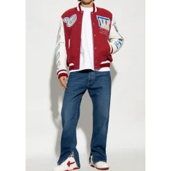 Heren Off White Jeans^Jeans met Logo