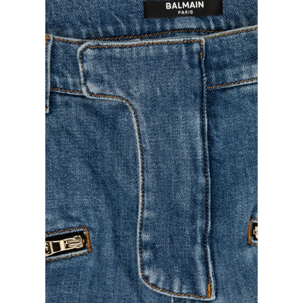 Balmain Jeans met vintage-effect