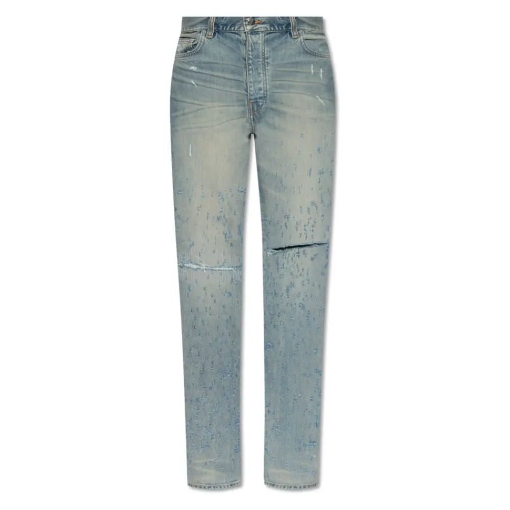Heren Amiri Jeans^Jeans met vintage-effect
