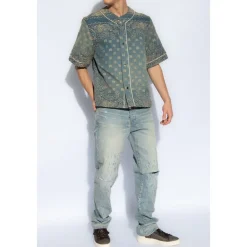 Heren Amiri Jeans^Jeans met vintage-effect