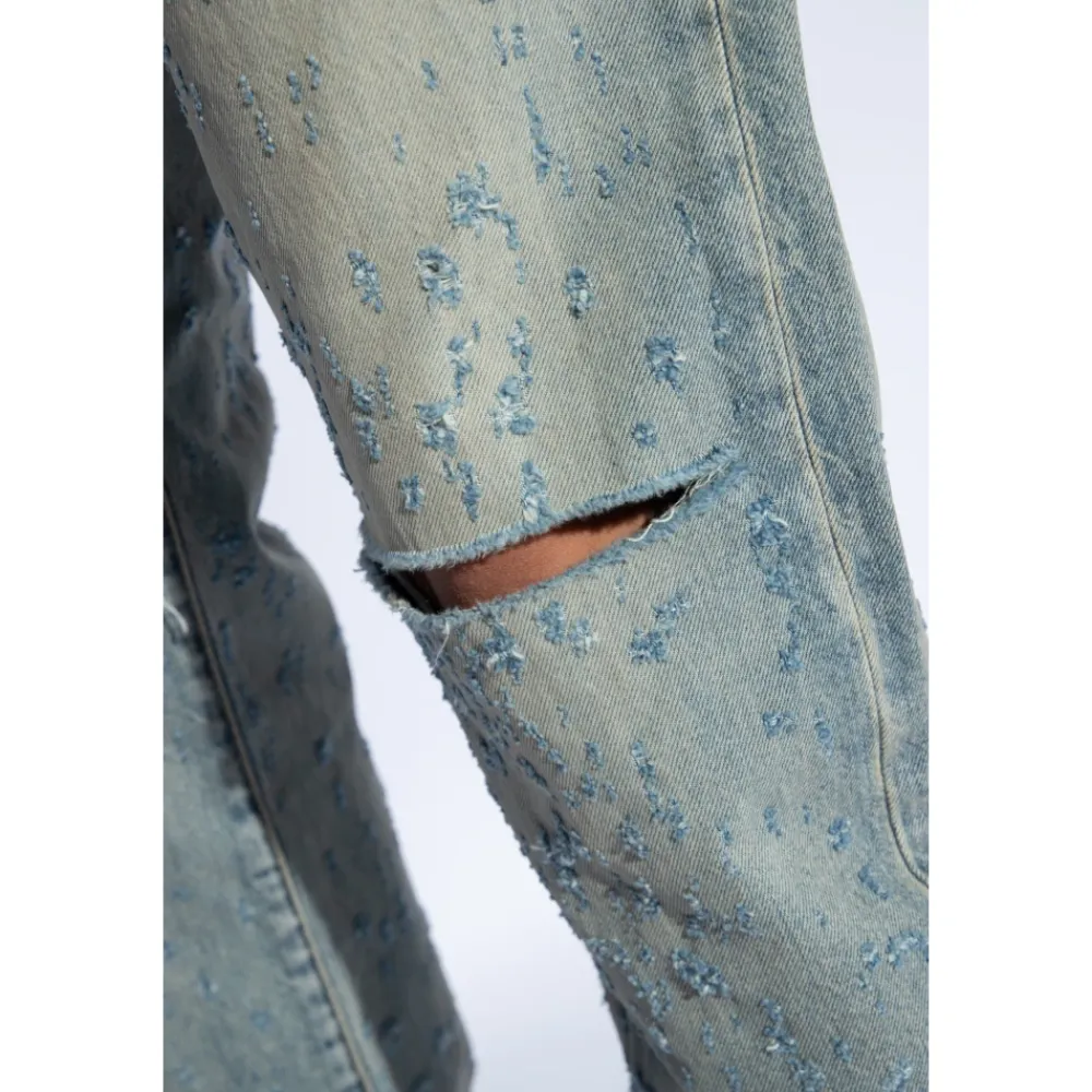 Heren Amiri Jeans^Jeans met vintage-effect