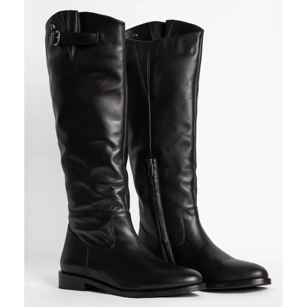 DAMES BABOUCHE Laarzen^JELO-1 Hoge Laarzen