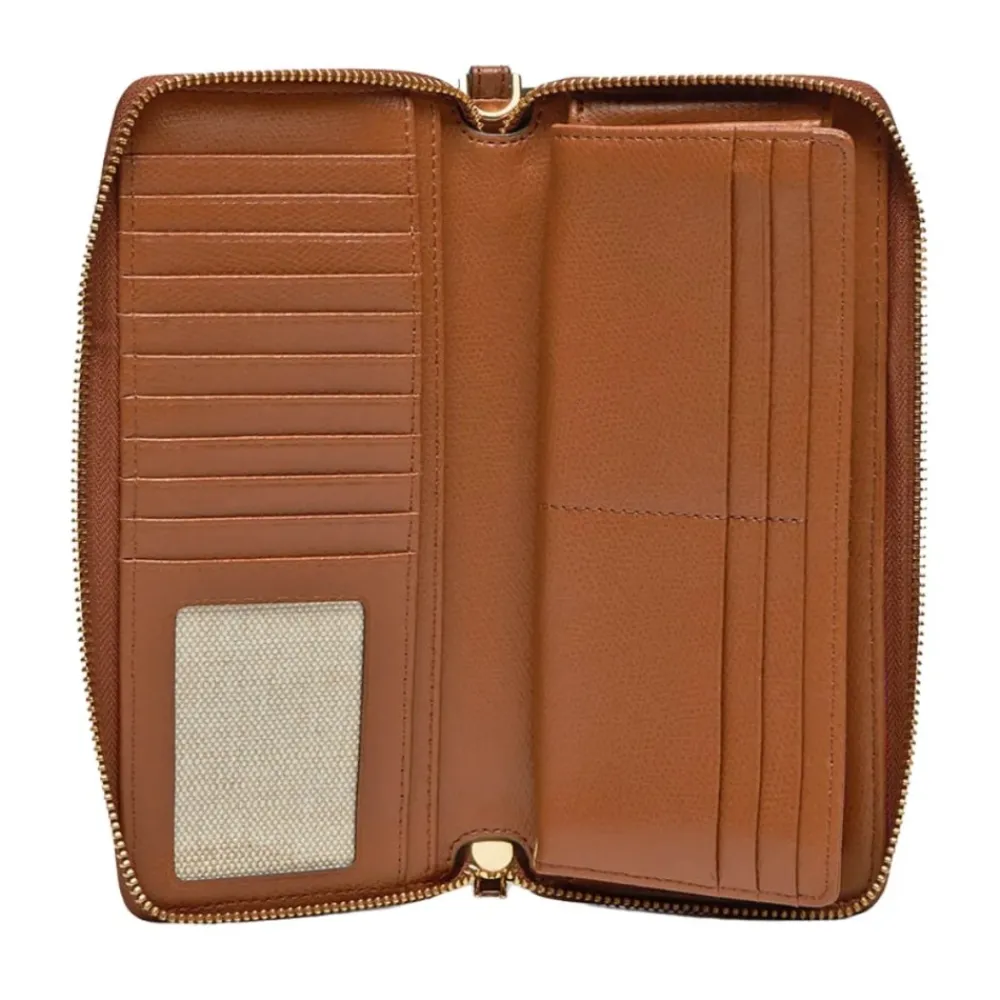 DAMES Michael Kors Portefeuilles^Jet Set Travel Large Leather Continental Wallet