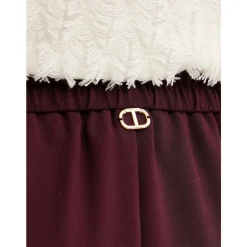 DAMES Twinset Jogger Crêpe Broek