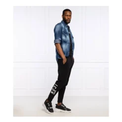 Heren Dsquared2 Broeken^Joggers met zijlogo