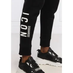 Heren Dsquared2 Broeken^Joggers met zijlogo