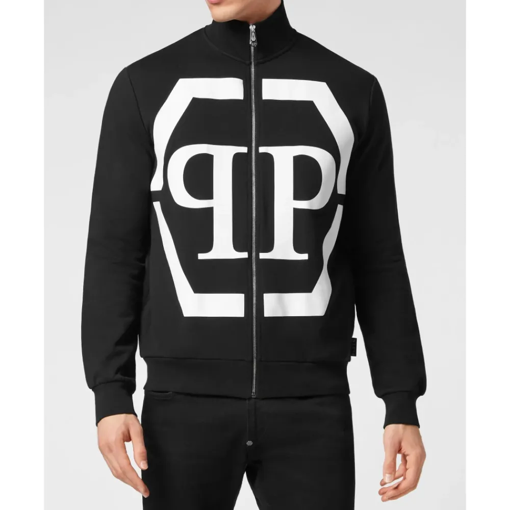 Heren Philipp Plein Truien & Vesten^Jogging Jacket Hexagon