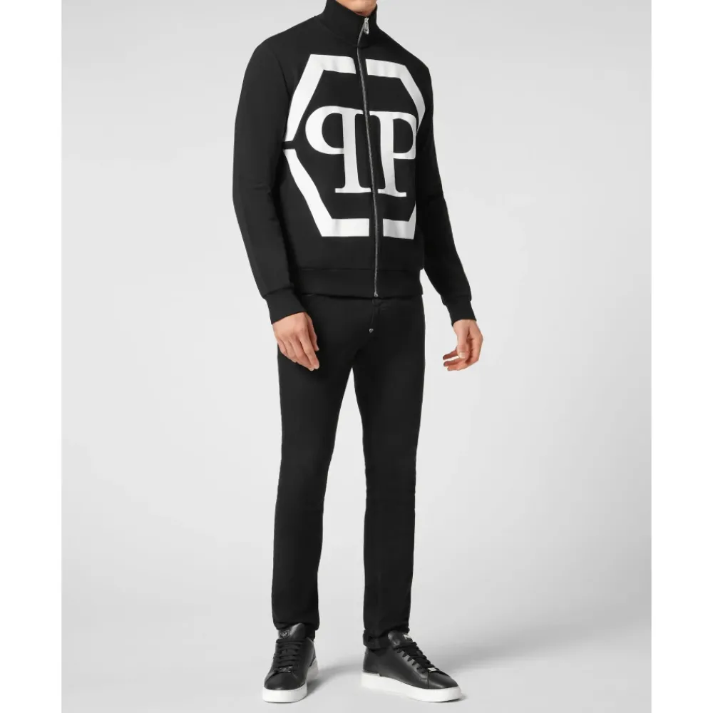 Heren Philipp Plein Truien & Vesten^Jogging Jacket Hexagon