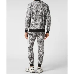 Heren Philipp Plein Jogging Trainingspak: Top & Broek Tattoo