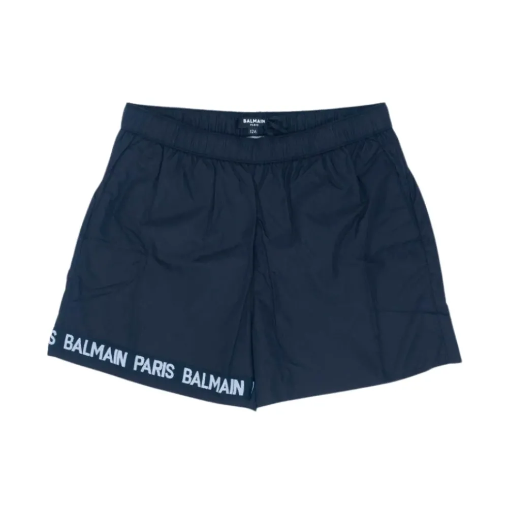 Balmain Ondergoed & Sokken^Jongens Twee-Tone Logo Boxershorts