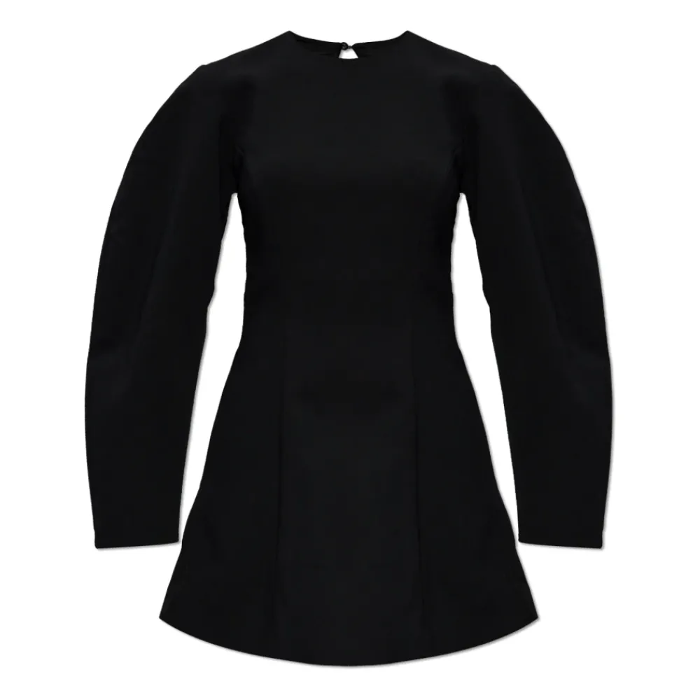 DAMES ROTATE Birger Christensen Jurken^Jurk met pofmouwen