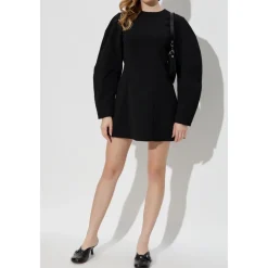 DAMES ROTATE Birger Christensen Jurken^Jurk met pofmouwen