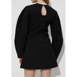 DAMES ROTATE Birger Christensen Jurken^Jurk met pofmouwen