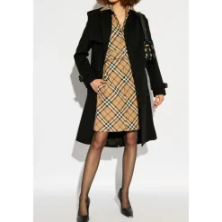 DAMES Burberry Jurk met Ruitpatroon