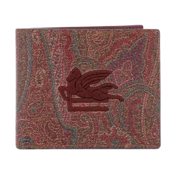 Heren Etro Kaarthouder met Pegasus-logo