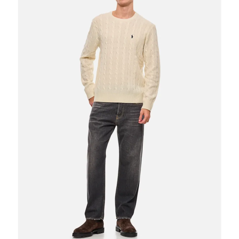 Heren Polo Ralph Lauren Truien & Vesten^Kabel Gebreide Trui