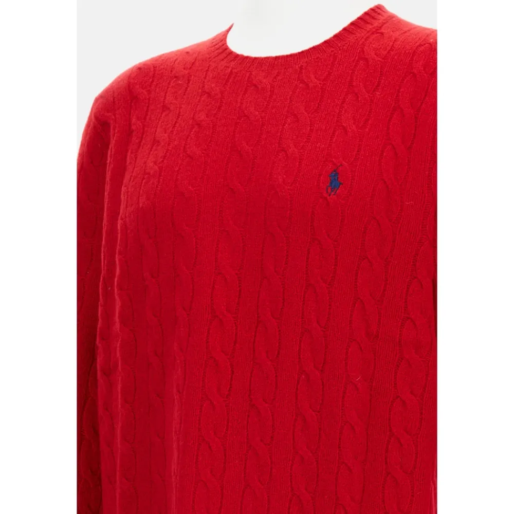 Heren Polo Ralph Lauren Truien & Vesten^Kabelgebreide trui van wol en kasjmier