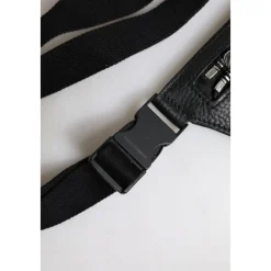 DAMES Dolce & Gabbana Heuptassen^Kalfsleren Fanny Pack met Logo Plaque