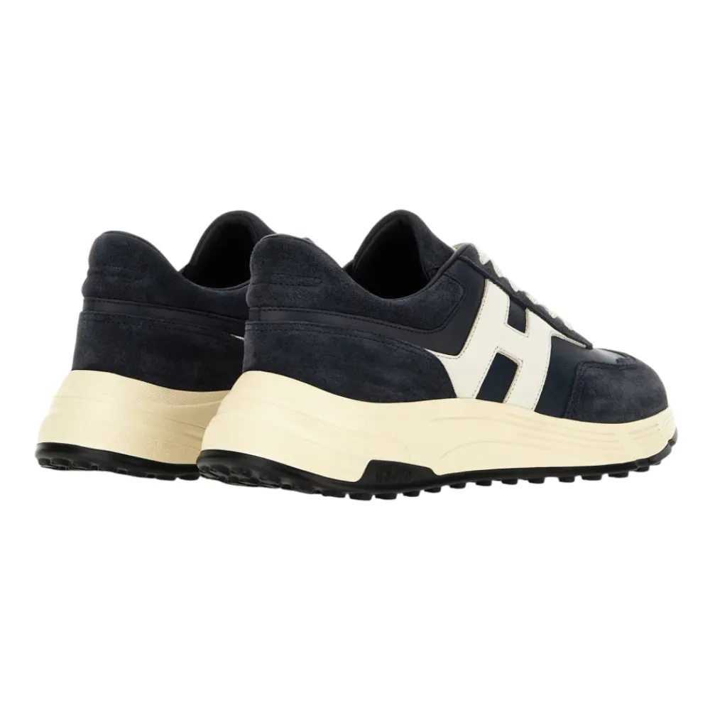 Heren Hogan Kalfsleren Modieuze Stijlvolle Schoenen