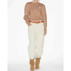 DAMES Isabel Marant Truien & Vesten^Kameel Gebreide Trui