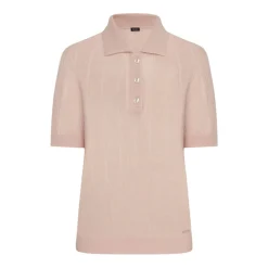 DAMES Kiton Kasjmier en zijde geperforeerde trui