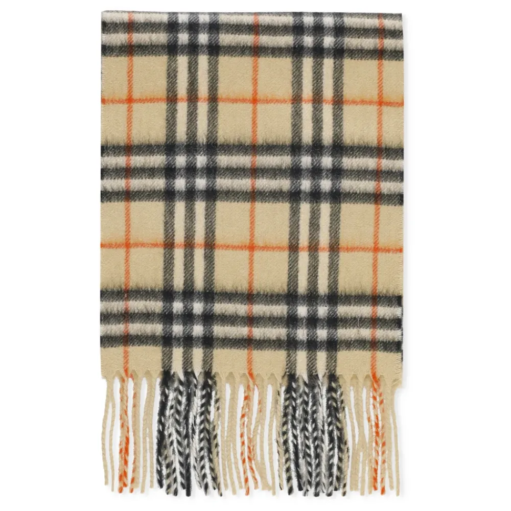 Burberry Sjaals^Kasjmier Kinder Sjaal met Franjes