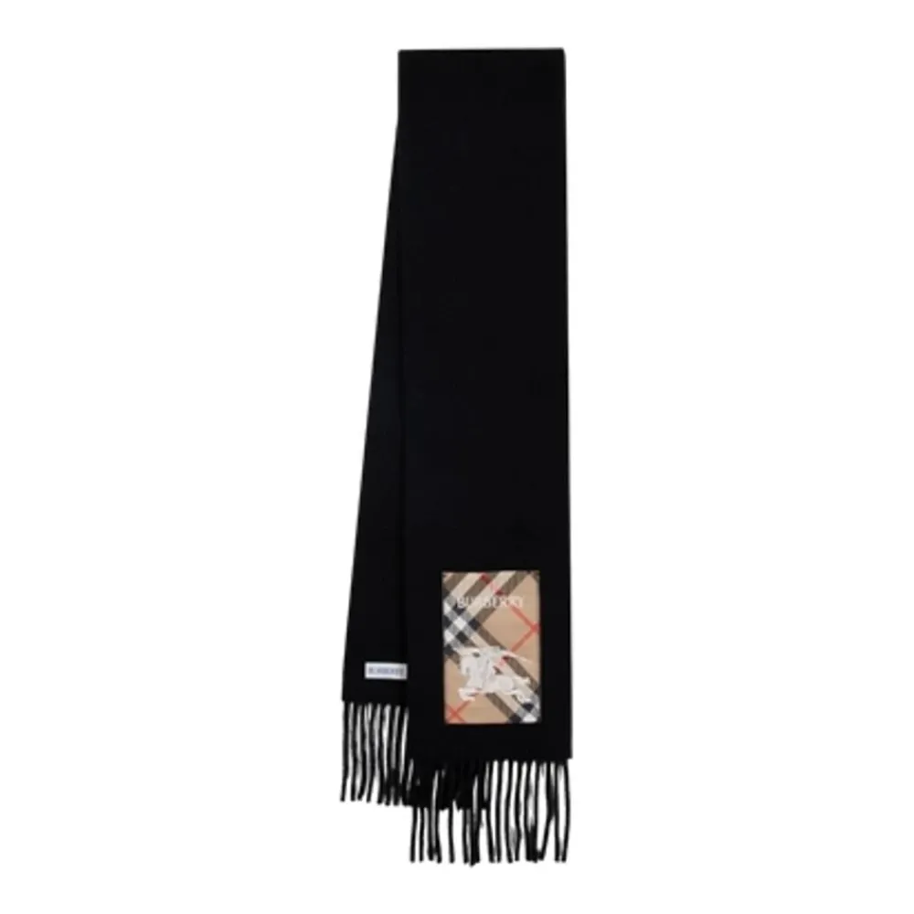 DAMES Burberry Kasjmier Solid Label Sjaal in