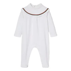 Gucci Katoenen Bodysuit met Ruches