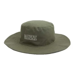 DAMES Ganni Katoenen Bucket Hat