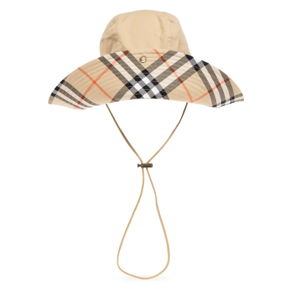 Heren Burberry Katoenen hoed met strikjes