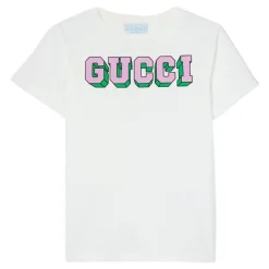 Gucci Katoenen Jersey T-shirt met Ronde Hals