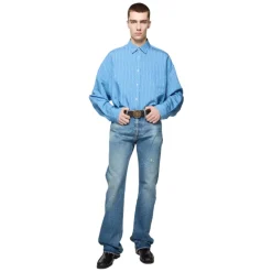 Heren Acne Studios Katoenen knoopshirt