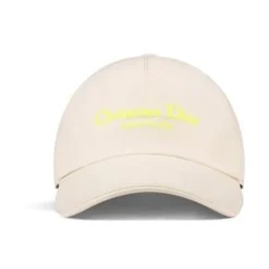 Heren Dior Katoenen Logo Hoed Achterknoopsluiting