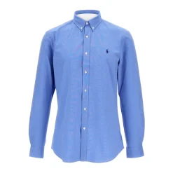 Heren Polo Ralph Lauren Katoenen overhemd met logo