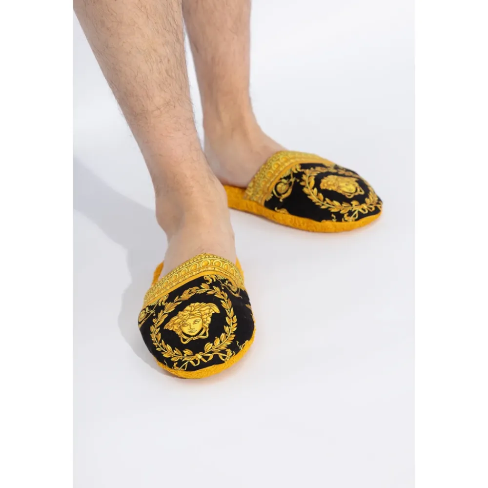 Heren Versace Pantoffels^Katoenen pantoffels