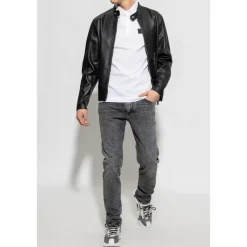 Heren Dolce & Gabbana Katoenen Piqué Polo Shirt