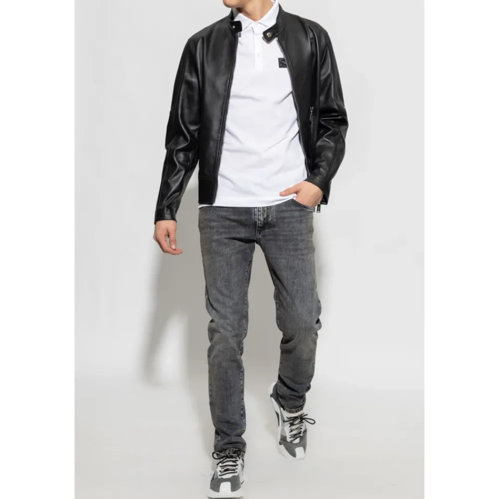 Heren Dolce & Gabbana Katoenen Piqué Polo Shirt