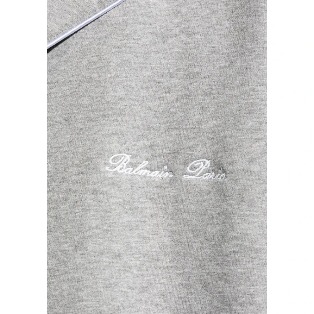 Heren Balmain Katoenen shirt met logo