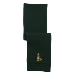 Polo Ralph Lauren Sjaals^Katoenen Sjaal met Polo Bear Borduurwerk