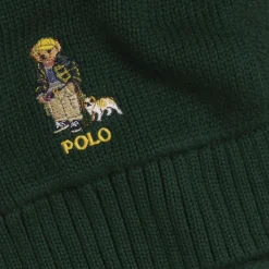 Polo Ralph Lauren Sjaals^Katoenen Sjaal met Polo Bear Borduurwerk